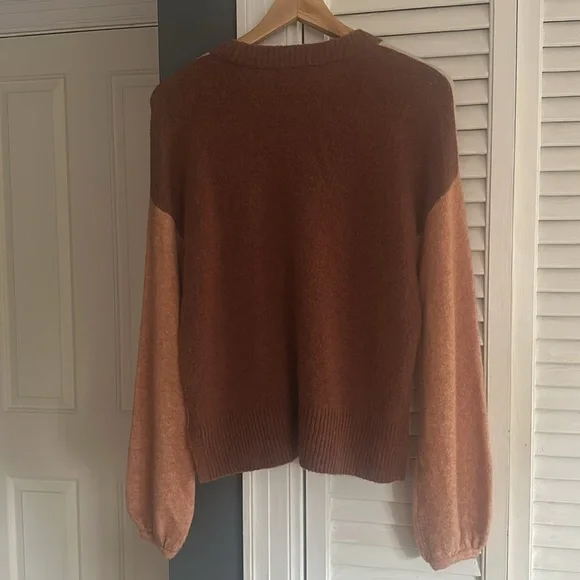 Madewell Colorblock Payton Pullover Sweater - Picture 5 of 7
